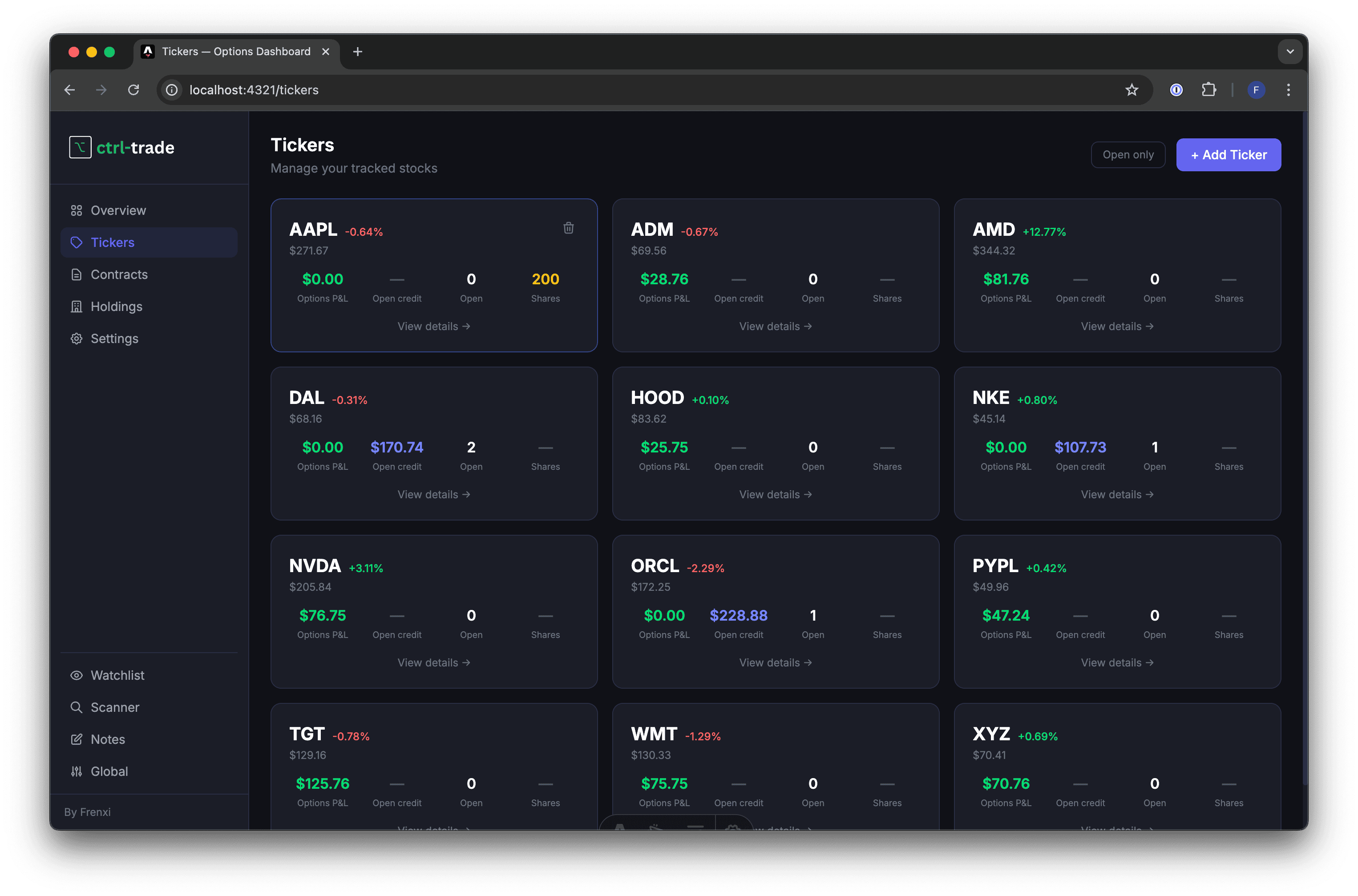 Ctrl-Trade screenshot 2