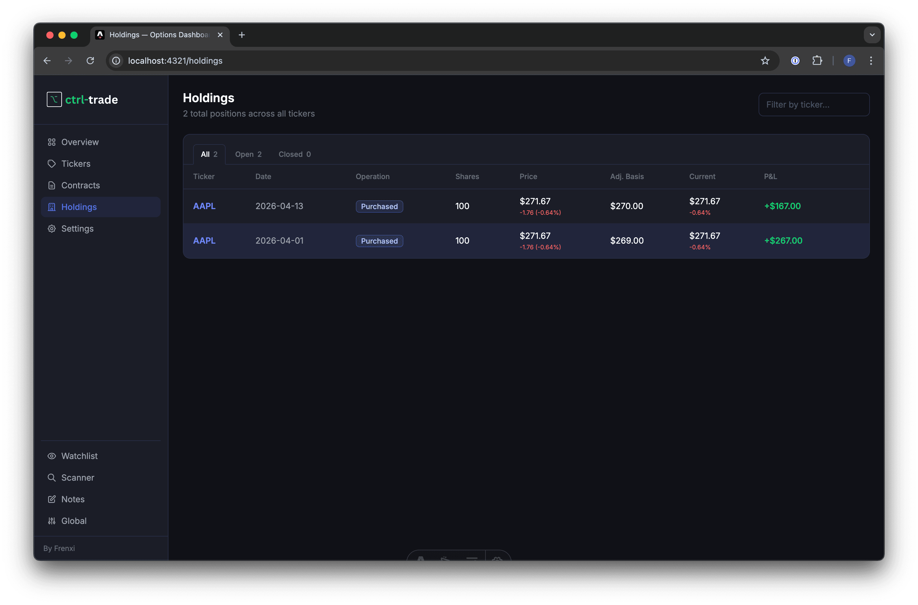 Ctrl-Trade screenshot 4